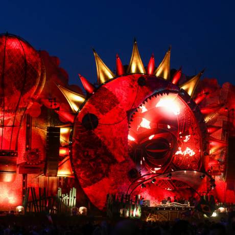 Festivals Stage decoration for festivals tomorrowland, stage, decoration, music X-Treme Creations