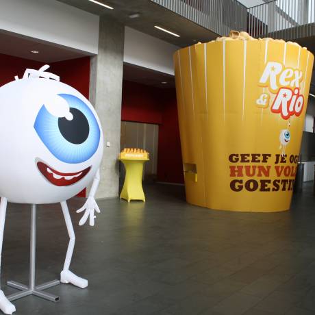Fairs Inflatables and print as exhibition material Inflatable eye ball Rex, character, entrance, show, exhibition, show, event X-Treme Creations