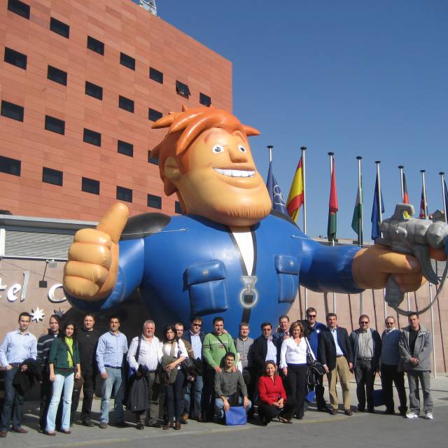 Gigantische opblaasobjecten X-Treme Creations