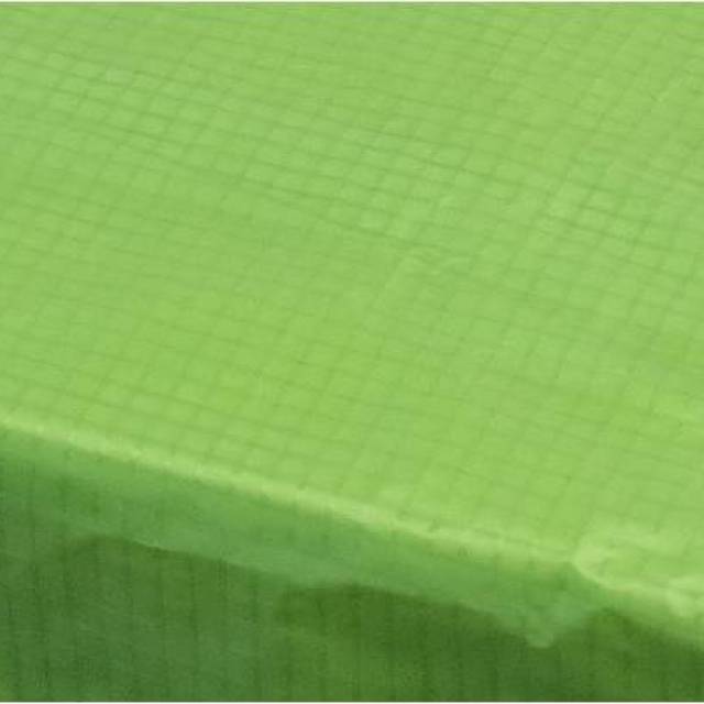 X-Treme Creations Close-up of green fabric of which inflatable kite is made