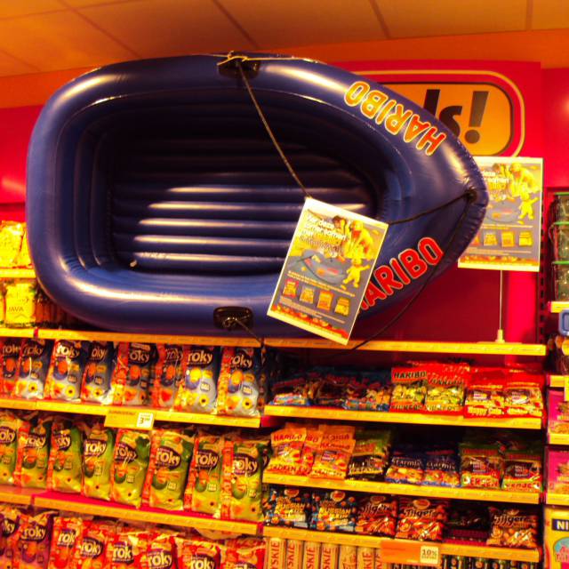 Miniature airtight inflatable matrassen Boot, winkel, shop X-Treme Creations